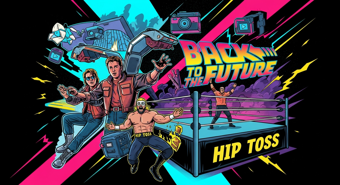 Great Scott! DeLorean Dreams & Dropkicks: BTTF YouTube & My Ring Debut!