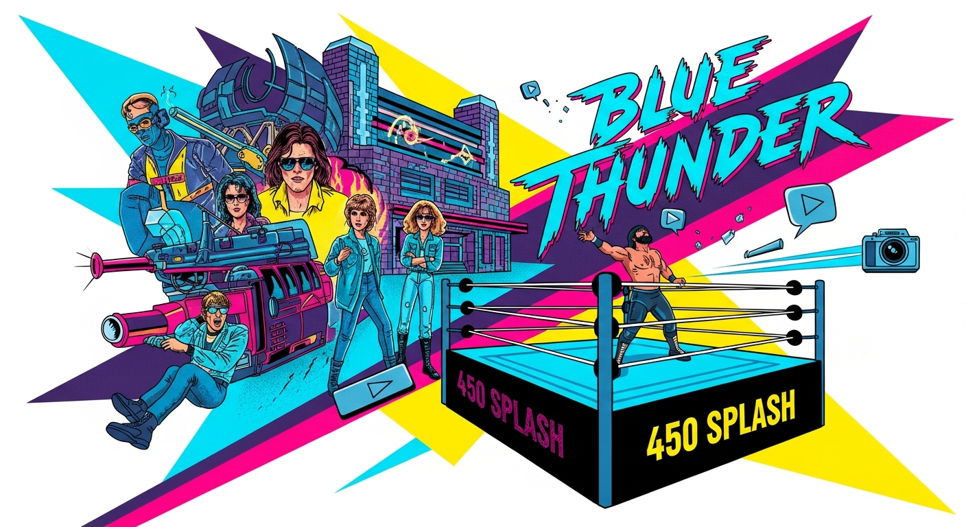 Blue Thunder: From 80s Chopper to YouTube Domination (and My Ring Debut)