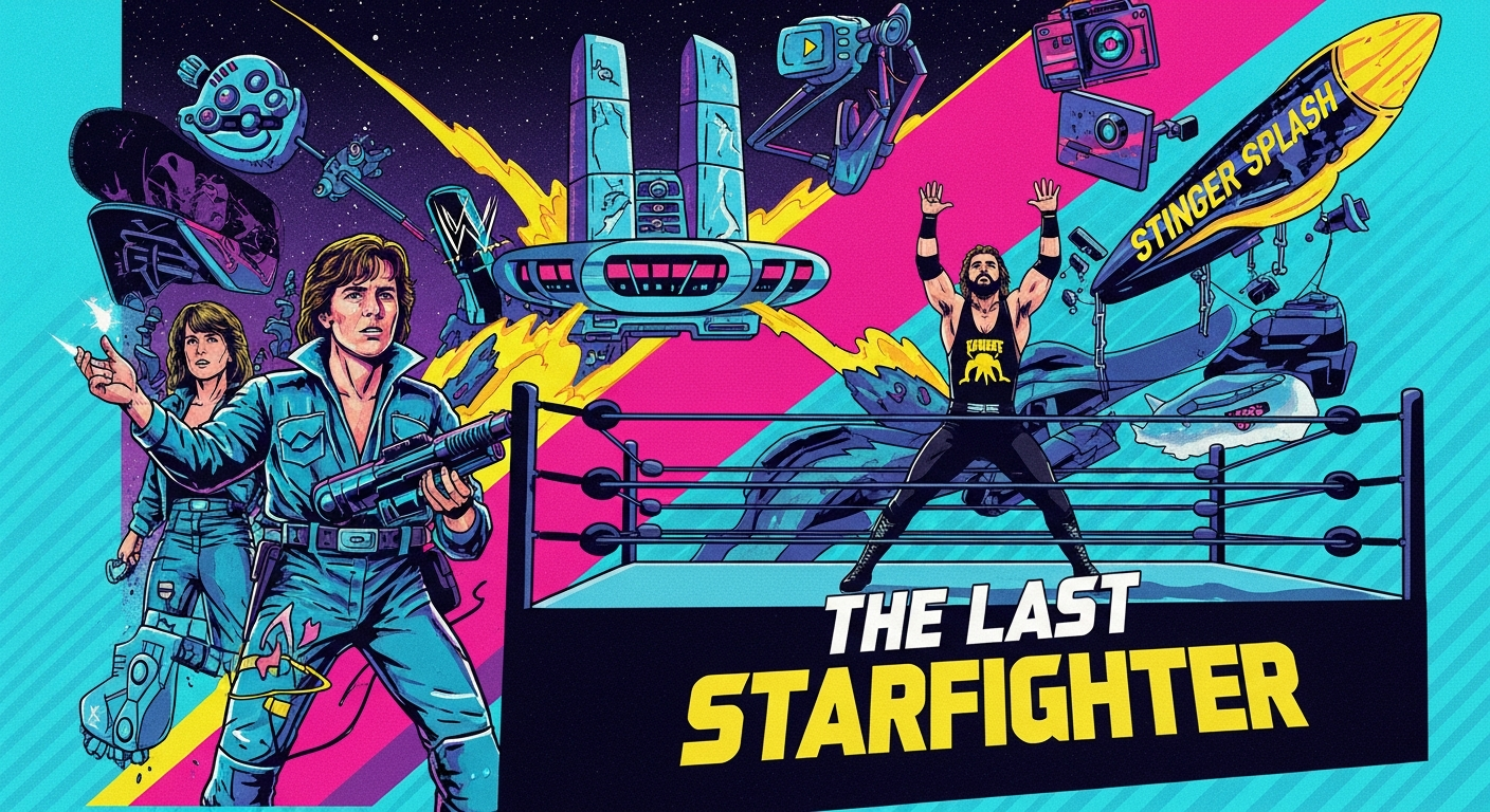 Starfighter Strategy & Suplexes: Turning 80s Sci-Fi into YouTube Gold (and My Ring Debut)