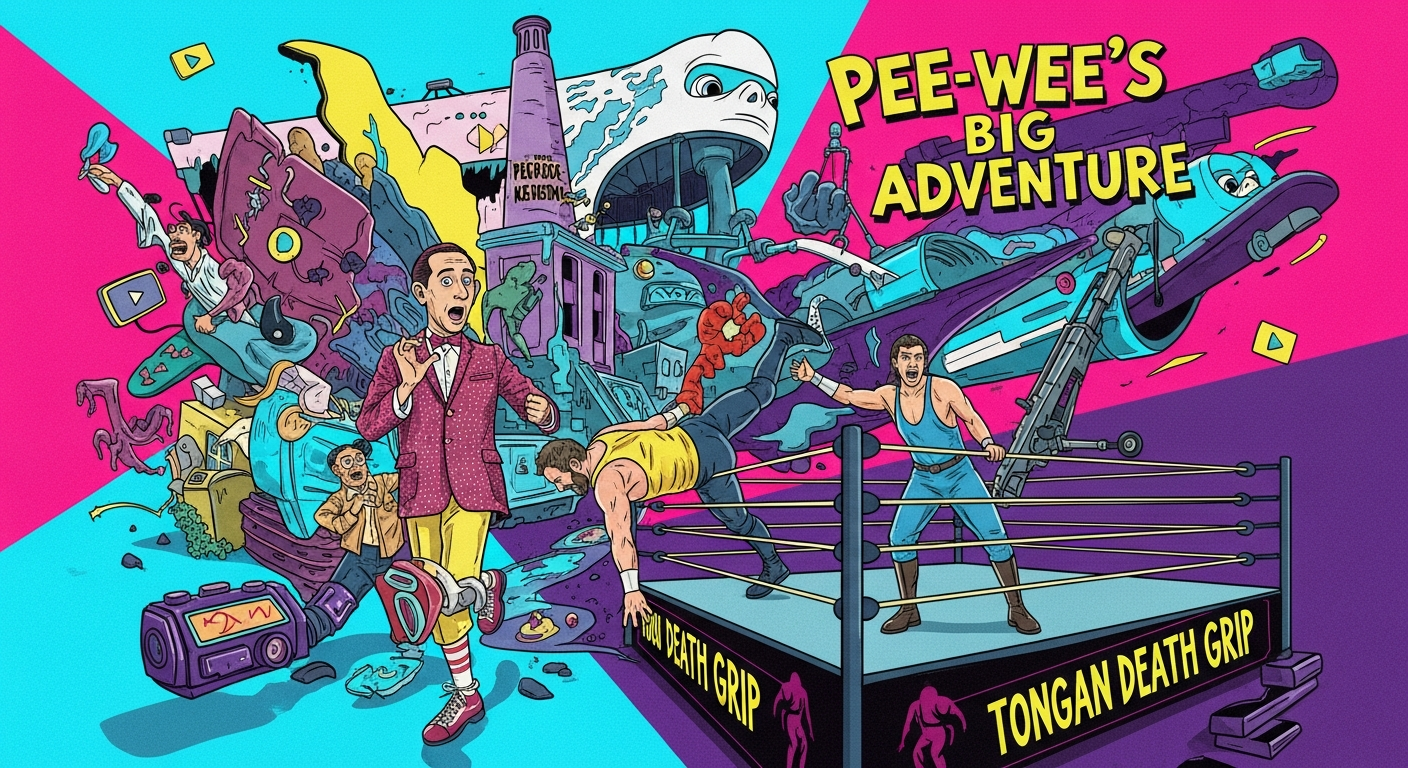 Pee-wee's Big Content Adventure & My Big Wrestling Match